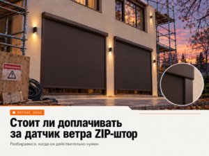 Датчик ветра для автоматики ZIP-штор
