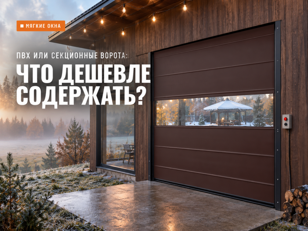 ПВХ ворота для автомойки